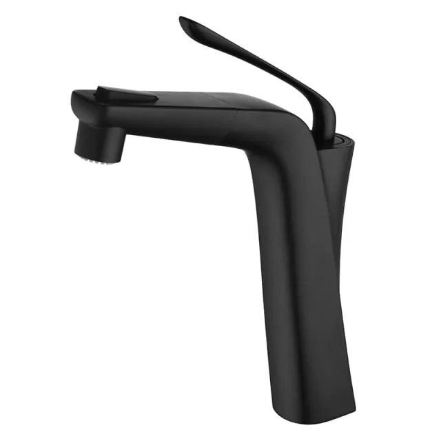360-Degree Swivel Pull-Out Spout Bathroom Tap