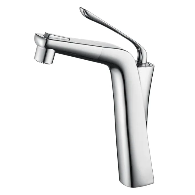 360-Degree Swivel Pull-Out Spout Bathroom Tap