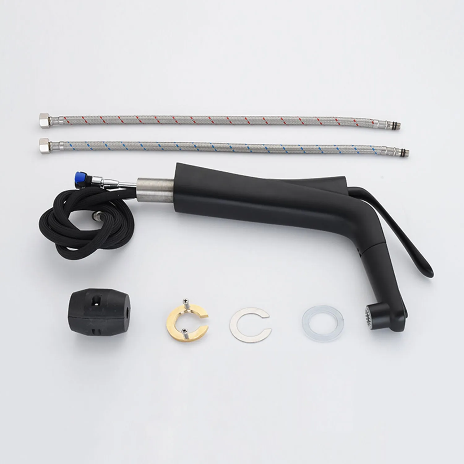 360-Degree Swivel Pull-Out Spout Bathroom Tap