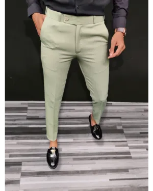 Adjustable Lycra Pant - Pista Green