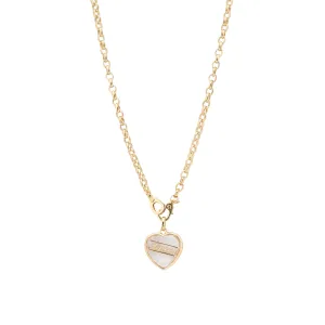 Amate Sealed Gemstone Sister Hook Diamond Choker