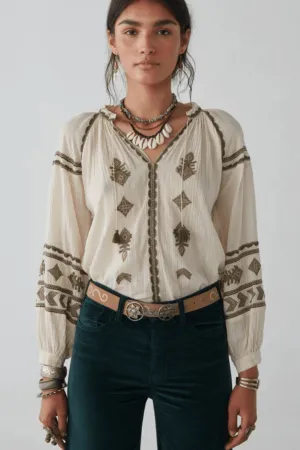AUDREY BLOUSE CELO FINITO