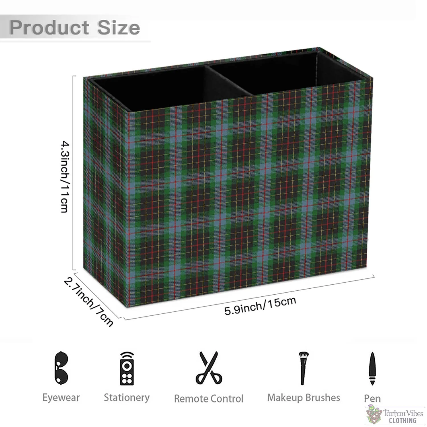 Brodie Hunting Tartan Pen Holder