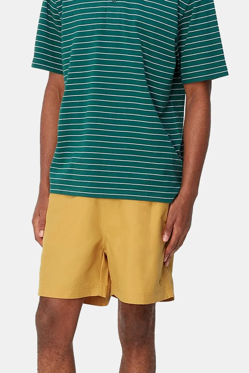 Carhartt WIP Chase Swim Trunks (Sunray/Gold)