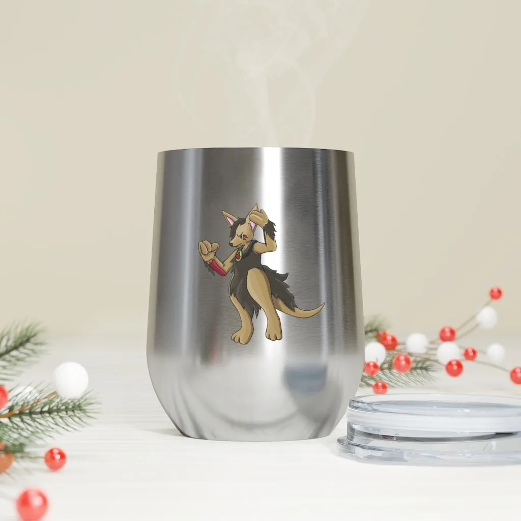Chiwuadud 12oz Insulated Wine Tumbler