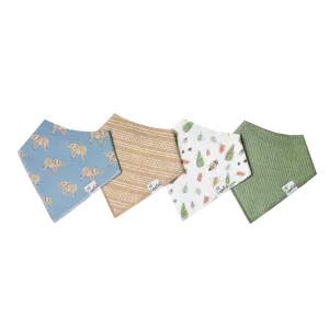 COPPER PEARL Bandana Bibs - Peanut