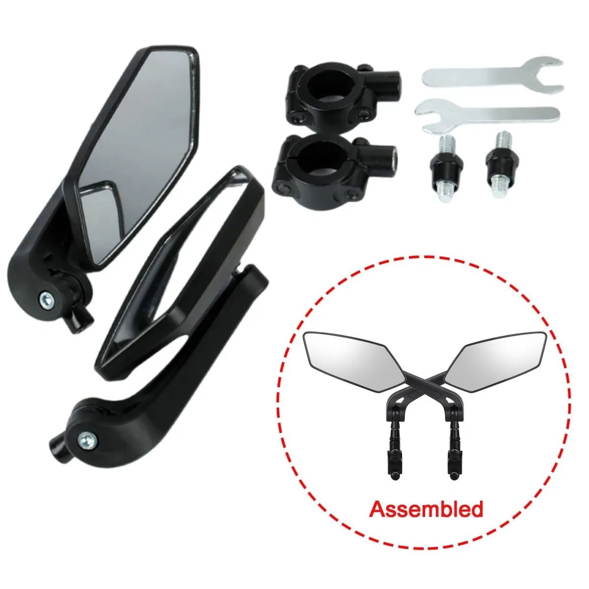 Diamondd Bicycle Mirrors