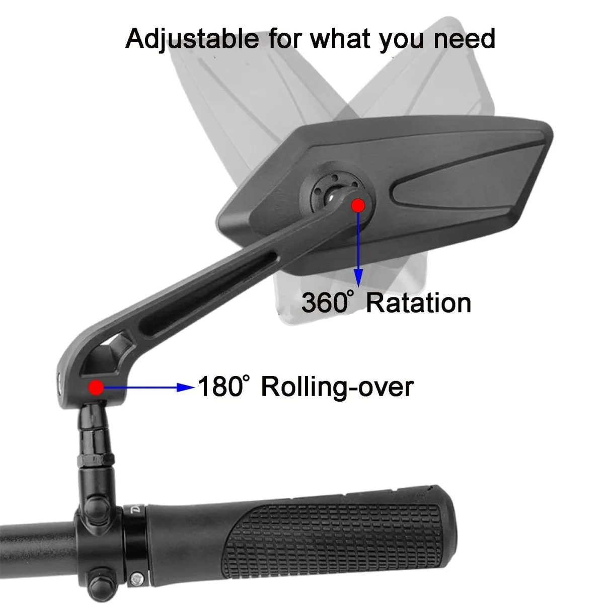 Diamondd Bicycle Mirrors
