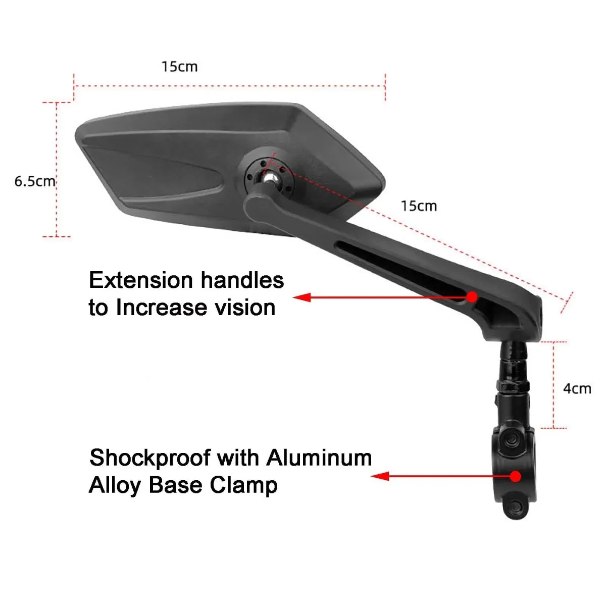 Diamondd Bicycle Mirrors