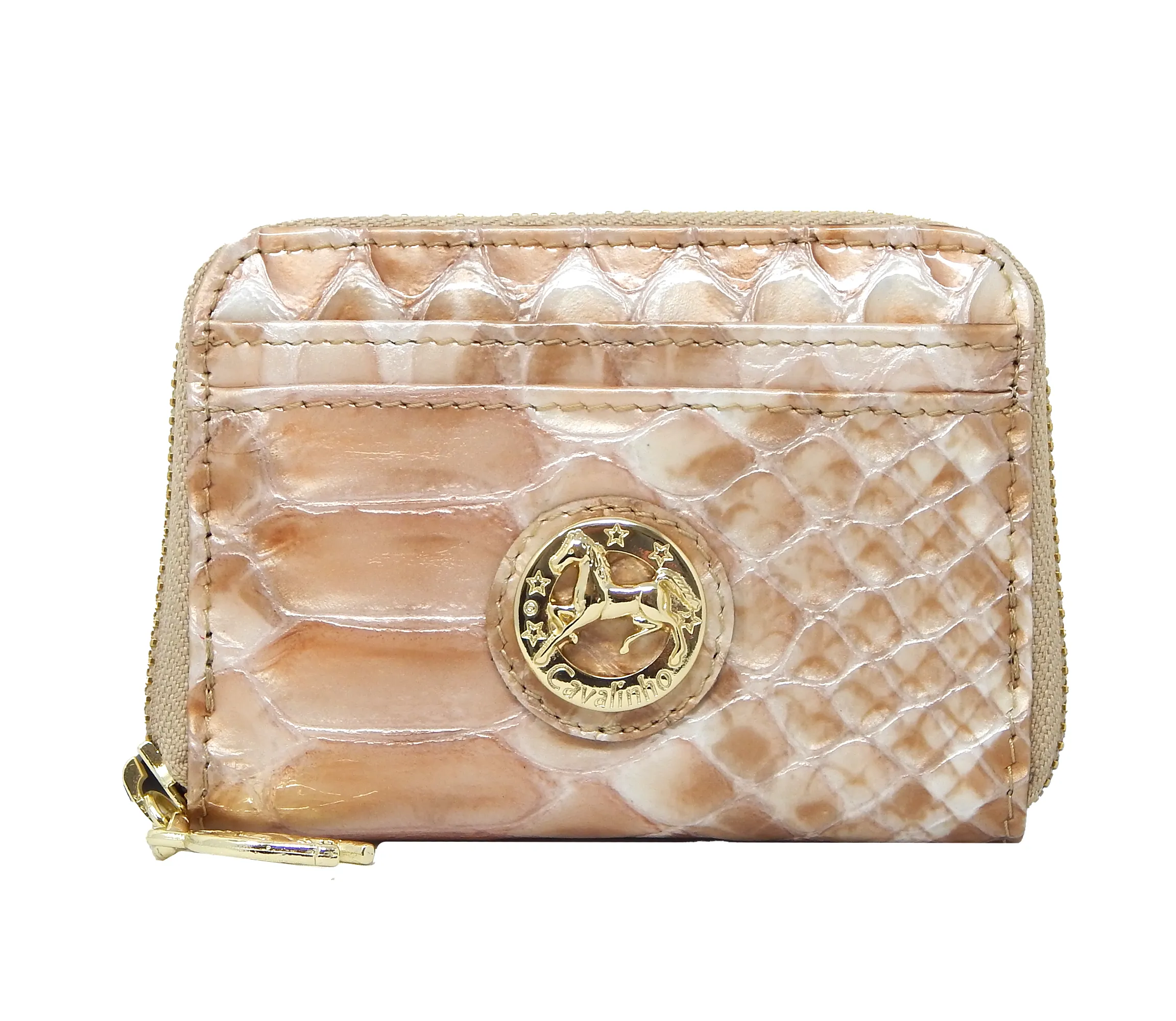 Gallop Patent Leather Card Holder