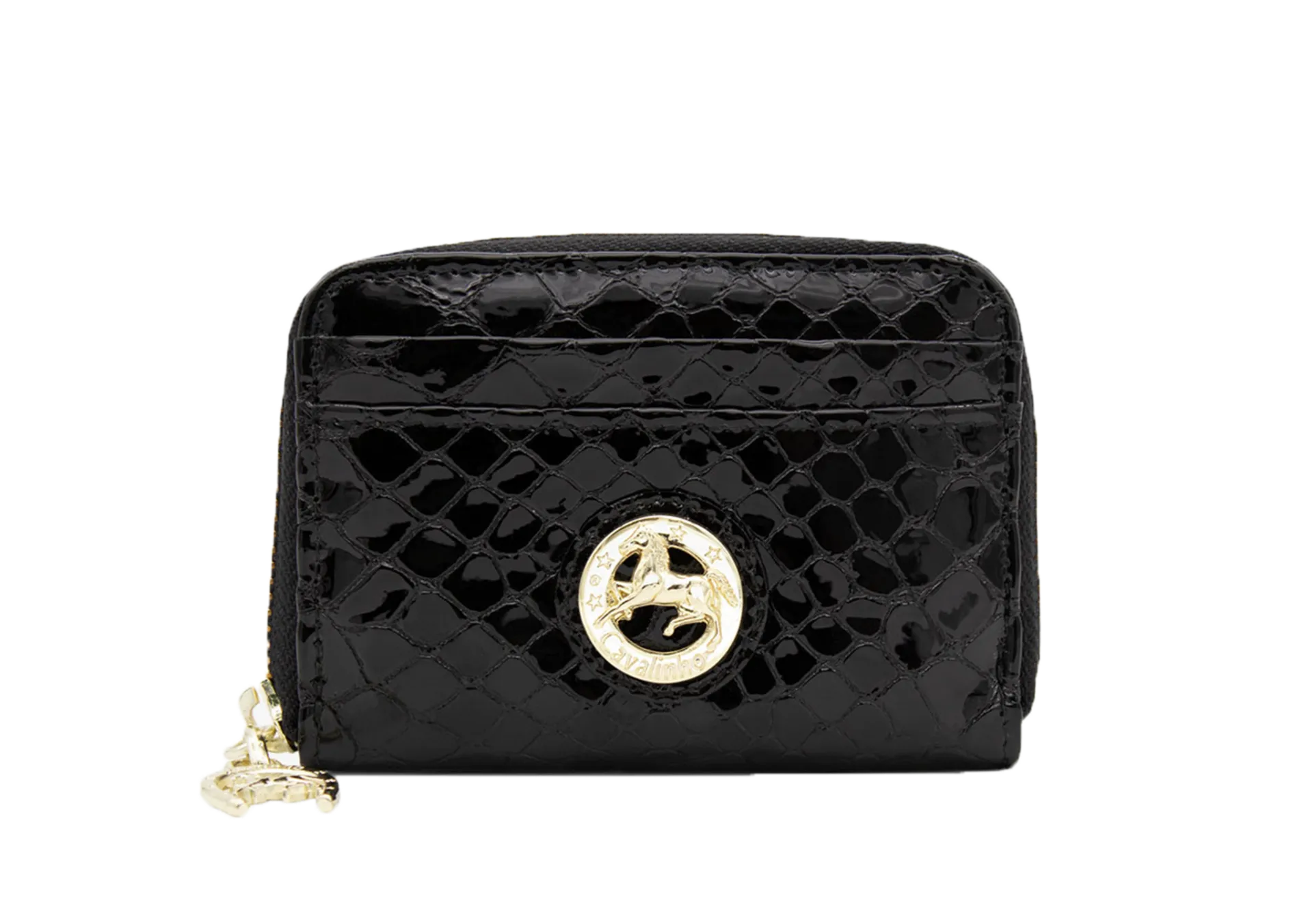 Gallop Patent Leather Card Holder