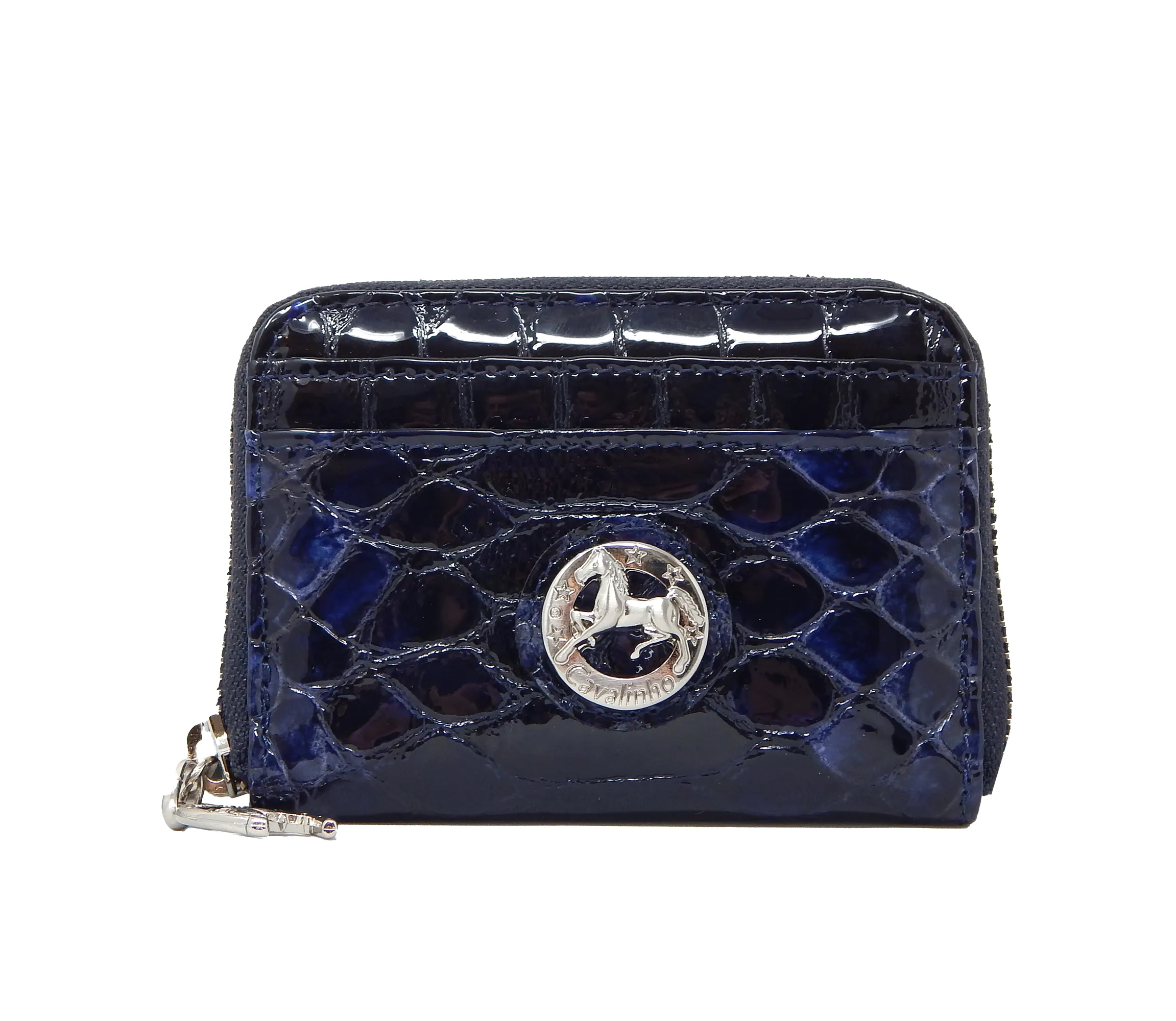 Gallop Patent Leather Card Holder