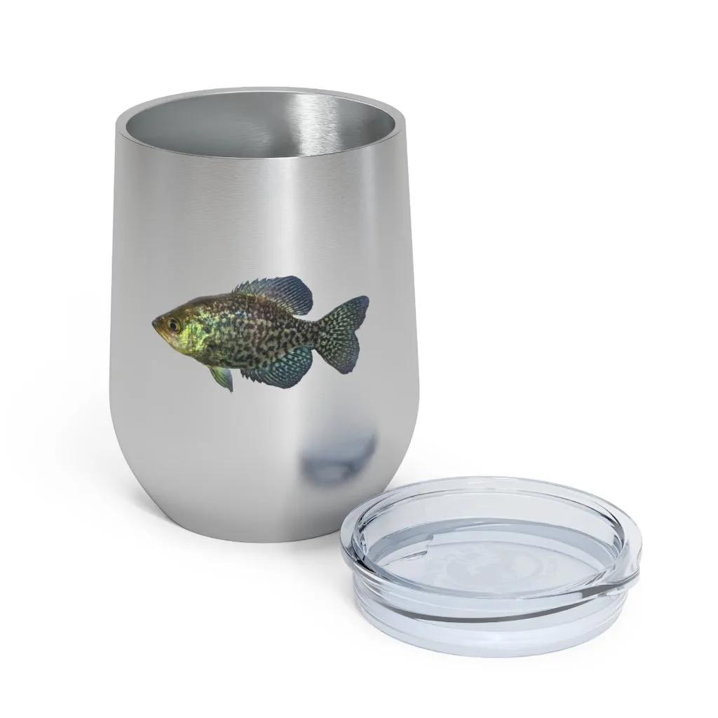 Golden Fish 12oz Insulated Wine Tumbler