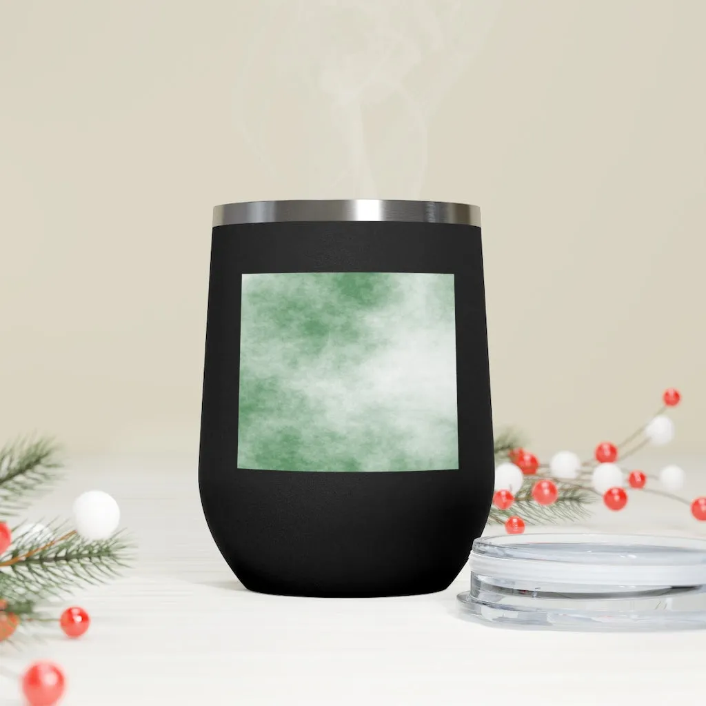 Green Cloud 12oz Insulated Wine Tumbler