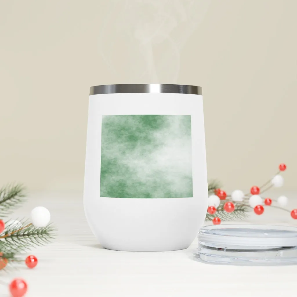Green Cloud 12oz Insulated Wine Tumbler