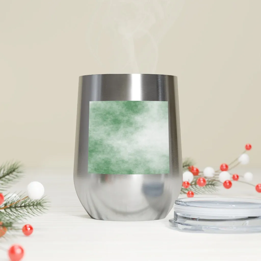 Green Cloud 12oz Insulated Wine Tumbler