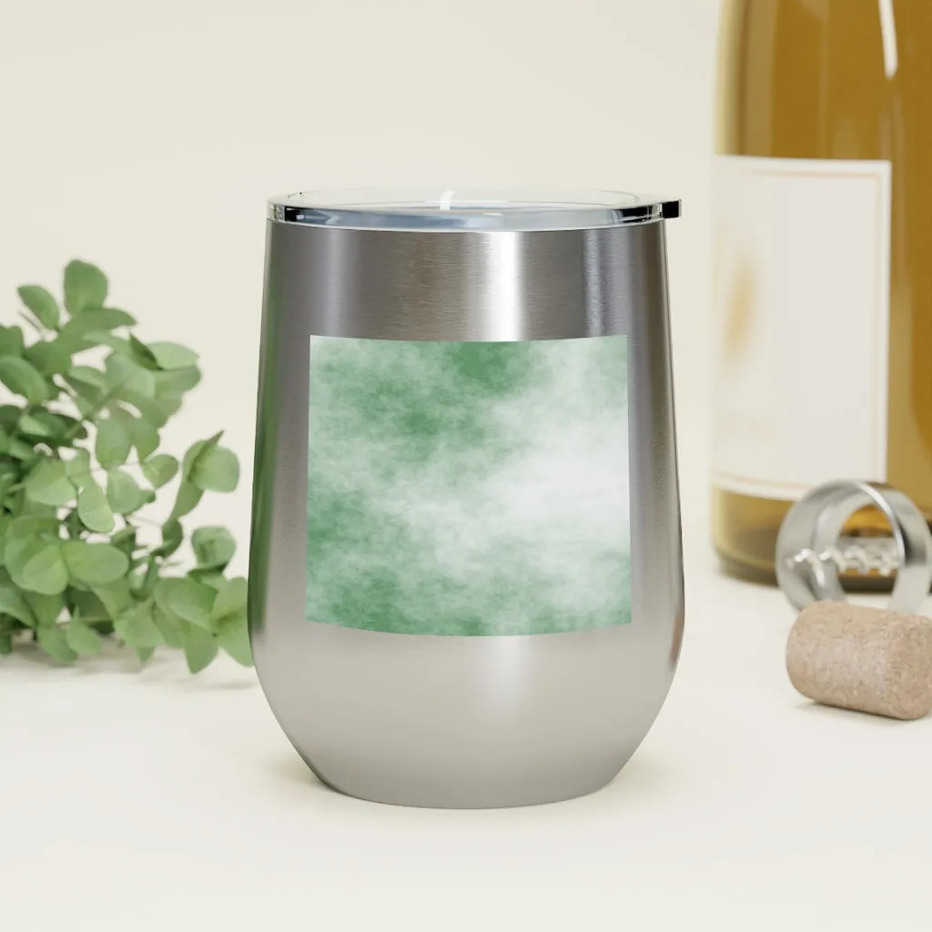 Green Cloud 12oz Insulated Wine Tumbler