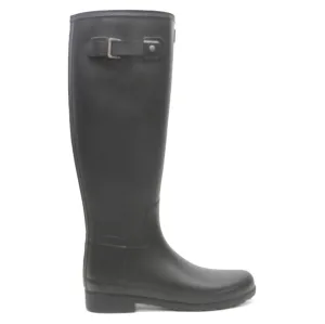 Hunter Womens Boots Original Refined WF Casual Buckle Wellington Rubber - UK 6