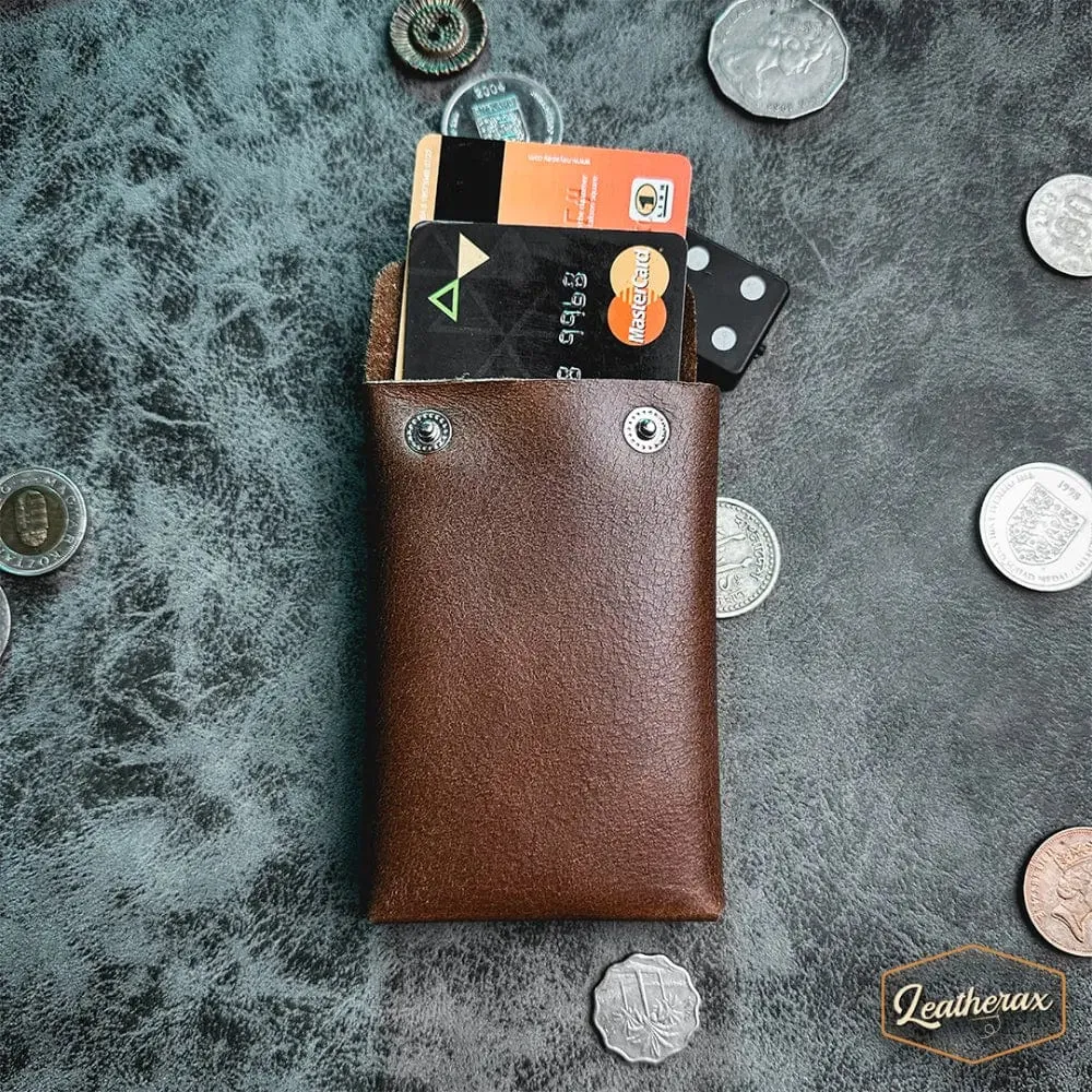 Leather Slim Card & Cash Holder