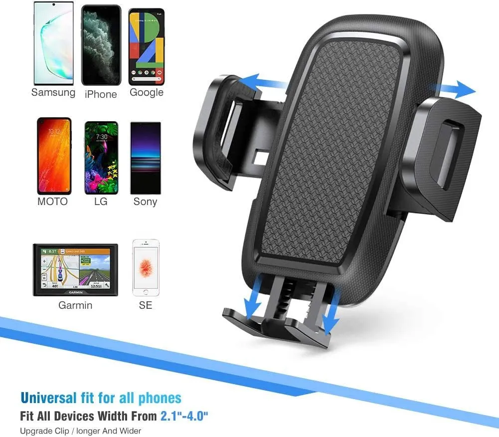 Miracase Cup Holder Phone Mount for Car, Universal Universal Long Neck Car Cup Phone Holder Cradle Car Mount for Iphone Samsung Google and Most Smartphones