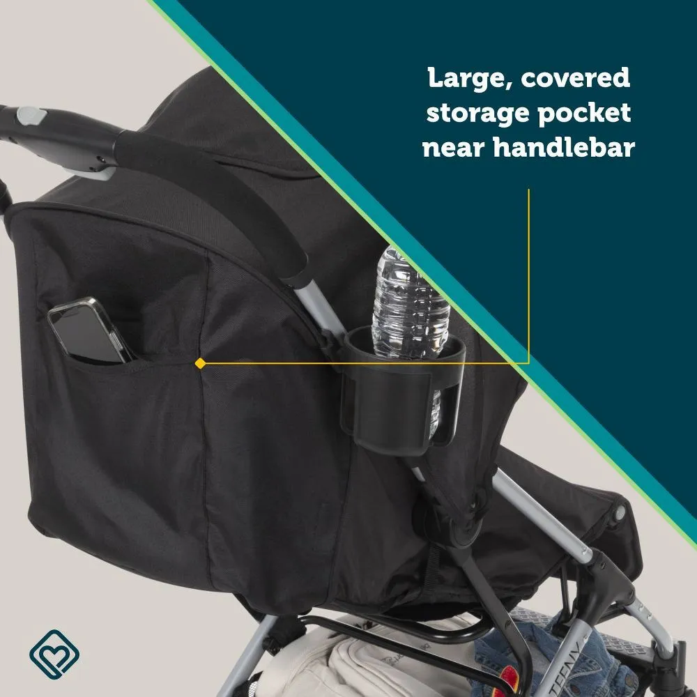 Safety 1st Teeny Ultra Compact Stroller - Black Magic