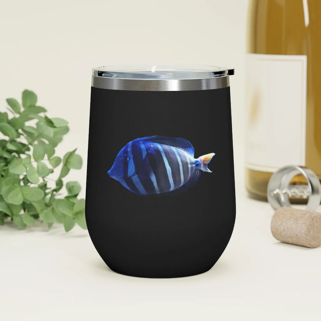 Striped Fish 12oz Insulated Wine Tumbler