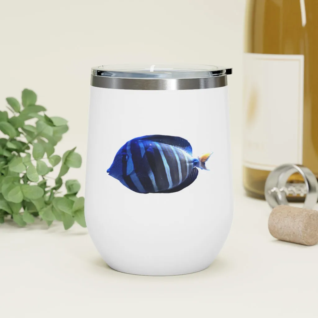 Striped Fish 12oz Insulated Wine Tumbler