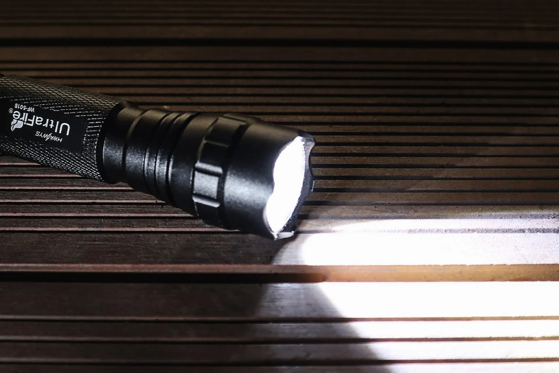 WF-501B Tactical Flashlight - With Holster