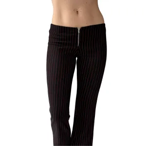 Y2K Pinstripe Flares (XS/S)